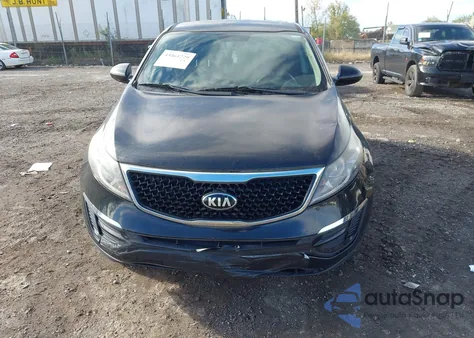 2016 Kia Sportage Lx из США, поврежденный, VIN KNDPBCACXG7808764